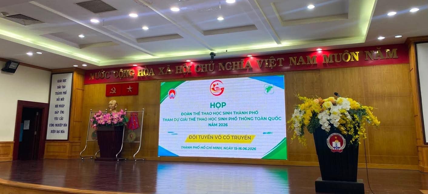 ĐOÀN THỂ THAO HỌC SINH THÀNH PHỐ HỒ CHÍ MINH SẴN SÀNG XUẤT QUÂN VỚI QUYẾT TÂM CHIẾN THẮNG! — hình 14