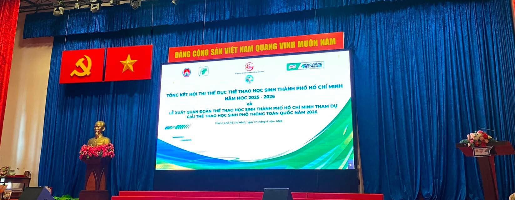 ĐOÀN THỂ THAO HỌC SINH THÀNH PHỐ HỒ CHÍ MINH SẴN SÀNG XUẤT QUÂN VỚI QUYẾT TÂM CHIẾN THẮNG! — hình 15