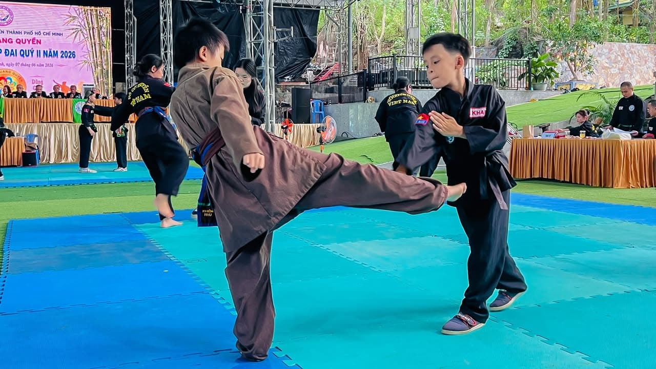 NHỮNG KHOẢNH KHẮC ĐẸP TẠI KỲ THI THĂNG CẤP ĐAI QUÝ II NĂM 2026 KHU VỰC 3 — hình 49
