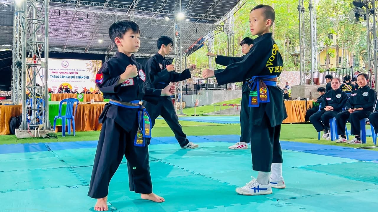 NHỮNG KHOẢNH KHẮC ĐẸP TẠI KỲ THI THĂNG CẤP ĐAI QUÝ II NĂM 2026 KHU VỰC 3 — hình 62
