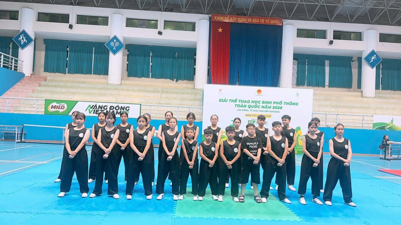 GIẢI THỂ THAO HỌC SINH PHỔ THÔNG TOÀN QUỐC NĂM 2026 – MÔN VÕ CỔ TRUYỀN VIỆT NAM — hình 11