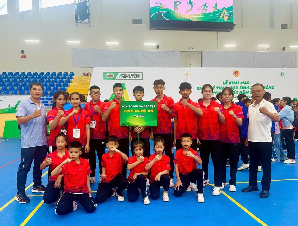 Võ sinh Võ đường Viên Quang tham dự Giải thể thao học sinh phổ thông toàn quốc năm 2026… — hình 2