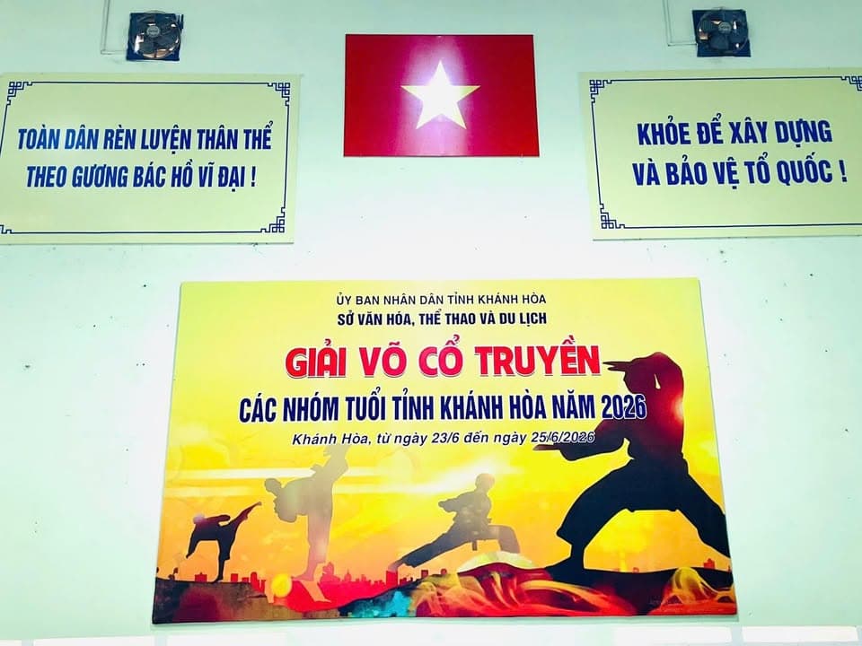 GIẢI VÕ CỔ TRUYỀN CÁC NHÓM TUỔI TỈNH KHÁNH HOÀ NĂM 2026