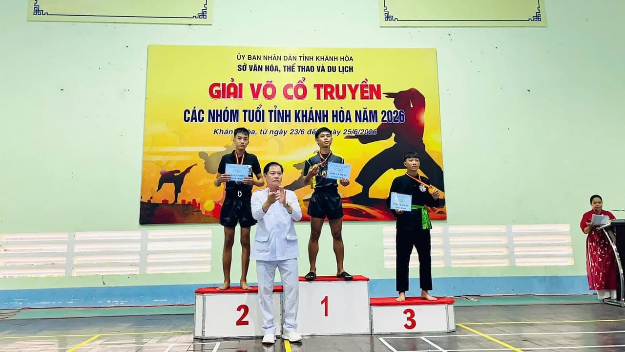 GIẢI VÕ CỔ TRUYỀN CÁC NHÓM TUỔI TỈNH KHÁNH HOÀ NĂM 2026 — hình 10
