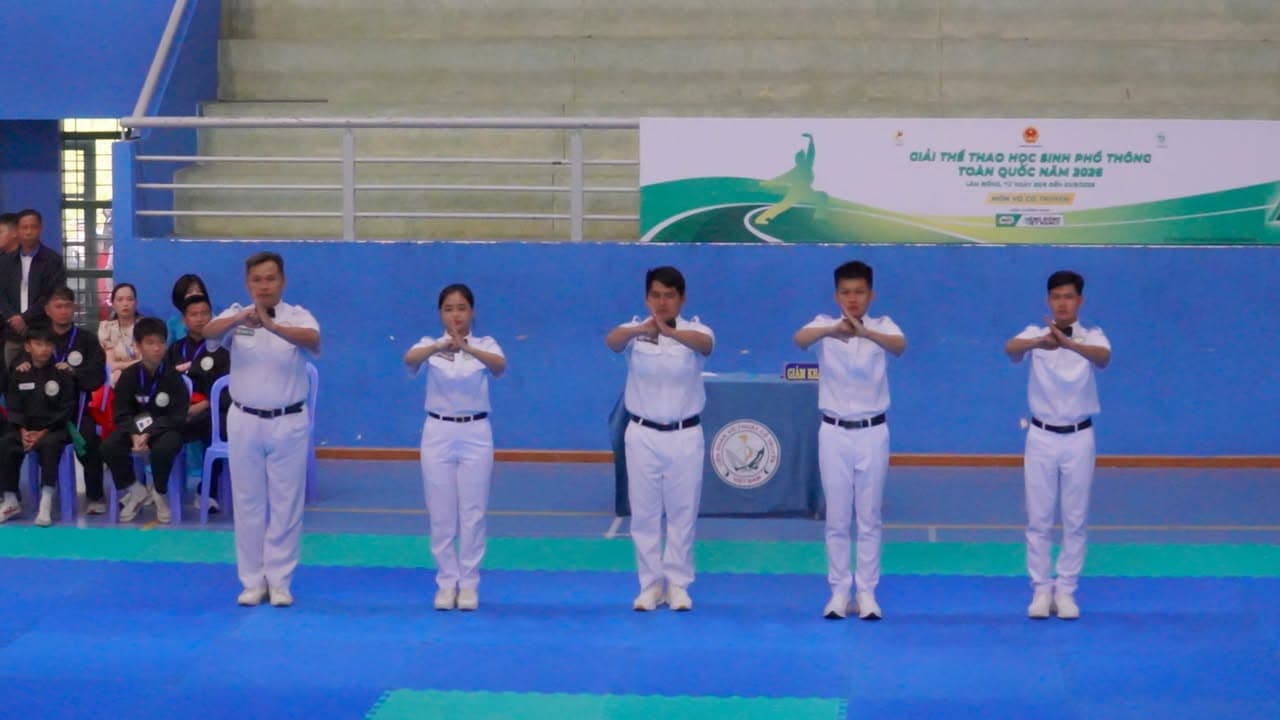 HÌNH ẢNH NGÀY THI ĐẤU VÒNG LOẠI GIẢI THỂ THAO HỌC SINH PHỔ THÔNG TOÀN QUỐC NĂM 2026 (1)