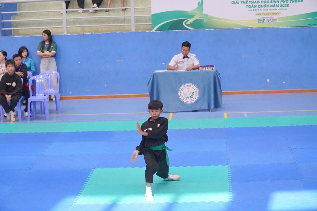 HÌNH ẢNH NGÀY THI ĐẤU VÒNG LOẠI GIẢI THỂ THAO HỌC SINH PHỔ THÔNG TOÀN QUỐC NĂM 2026 (1) — hình 6