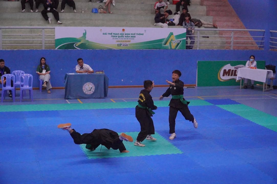 HÌNH ẢNH NGÀY THI ĐẤU VÒNG LOẠI GIẢI THỂ THAO HỌC SINH PHỔ THÔNG TOÀN QUỐC NĂM 2026 (1) — hình 100