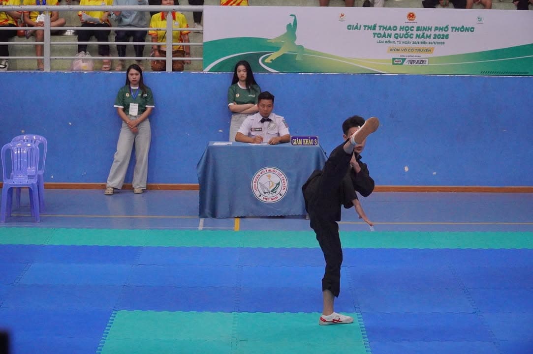 HÌNH ẢNH NGÀY THI ĐẤU VÒNG LOẠI GIẢI THỂ THAO HỌC SINH PHỔ THÔNG TOÀN QUỐC NĂM 2026 (1) — hình 14