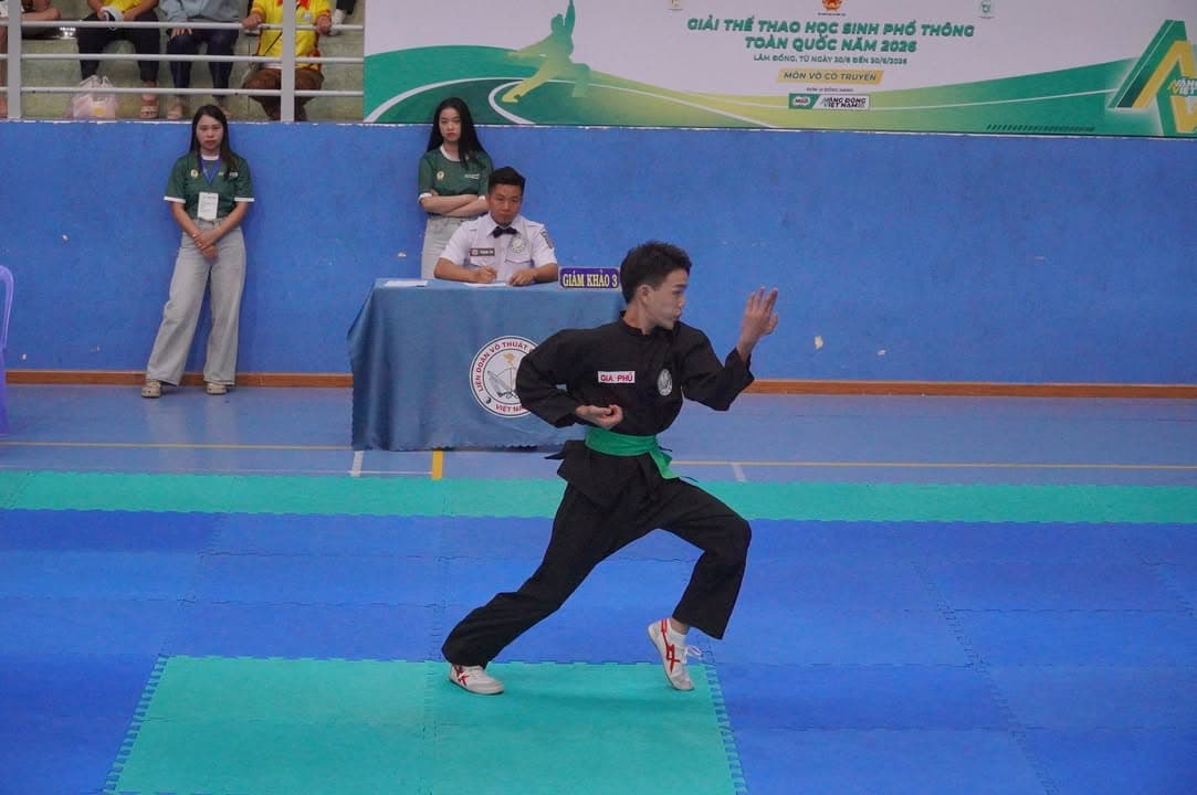 HÌNH ẢNH NGÀY THI ĐẤU VÒNG LOẠI GIẢI THỂ THAO HỌC SINH PHỔ THÔNG TOÀN QUỐC NĂM 2026 (1) — hình 16