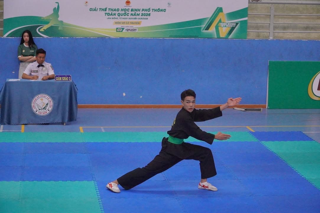 HÌNH ẢNH NGÀY THI ĐẤU VÒNG LOẠI GIẢI THỂ THAO HỌC SINH PHỔ THÔNG TOÀN QUỐC NĂM 2026 (1) — hình 17