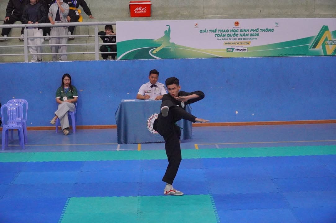 HÌNH ẢNH NGÀY THI ĐẤU VÒNG LOẠI GIẢI THỂ THAO HỌC SINH PHỔ THÔNG TOÀN QUỐC NĂM 2026 (1) — hình 25