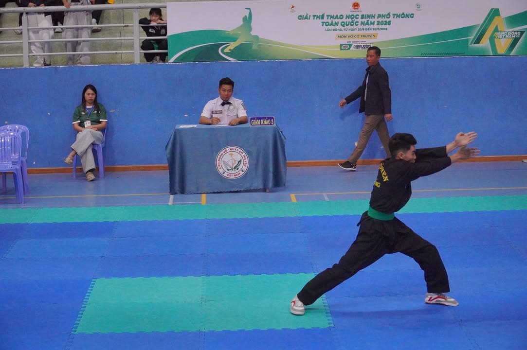 HÌNH ẢNH NGÀY THI ĐẤU VÒNG LOẠI GIẢI THỂ THAO HỌC SINH PHỔ THÔNG TOÀN QUỐC NĂM 2026 (1) — hình 27