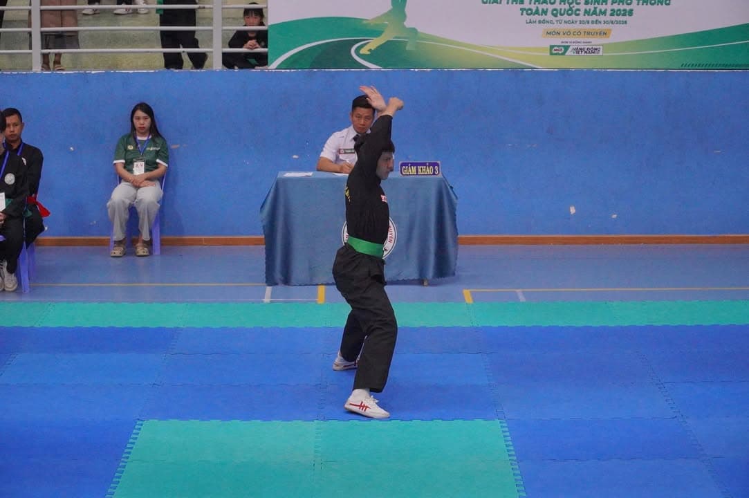 HÌNH ẢNH NGÀY THI ĐẤU VÒNG LOẠI GIẢI THỂ THAO HỌC SINH PHỔ THÔNG TOÀN QUỐC NĂM 2026 (1) — hình 36