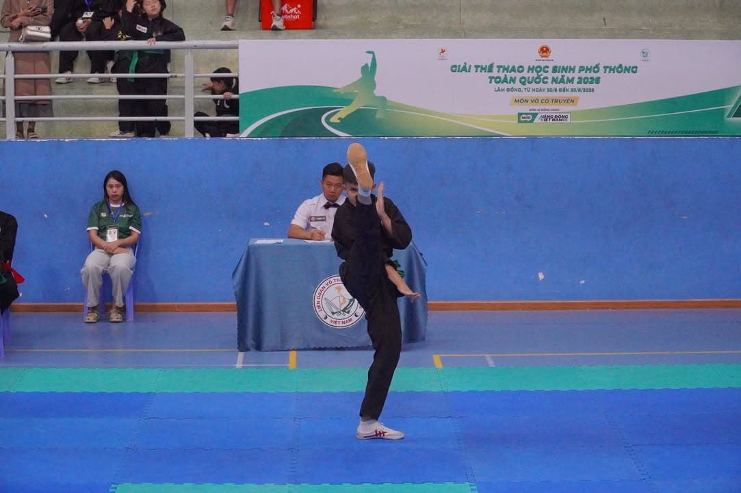 HÌNH ẢNH NGÀY THI ĐẤU VÒNG LOẠI GIẢI THỂ THAO HỌC SINH PHỔ THÔNG TOÀN QUỐC NĂM 2026 (1) — hình 38
