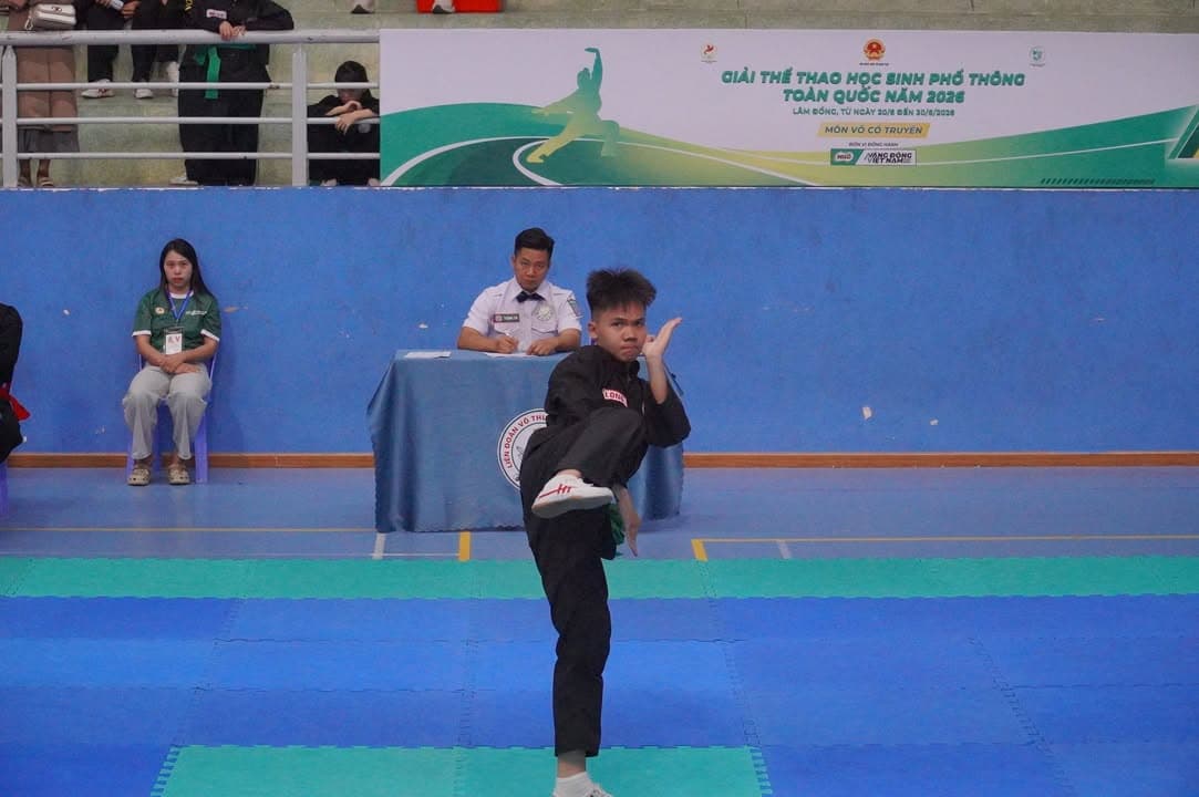 HÌNH ẢNH NGÀY THI ĐẤU VÒNG LOẠI GIẢI THỂ THAO HỌC SINH PHỔ THÔNG TOÀN QUỐC NĂM 2026 (1) — hình 39