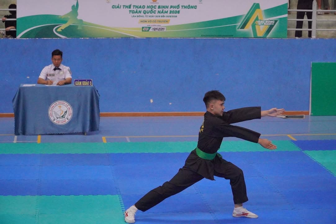 HÌNH ẢNH NGÀY THI ĐẤU VÒNG LOẠI GIẢI THỂ THAO HỌC SINH PHỔ THÔNG TOÀN QUỐC NĂM 2026 (1) — hình 41