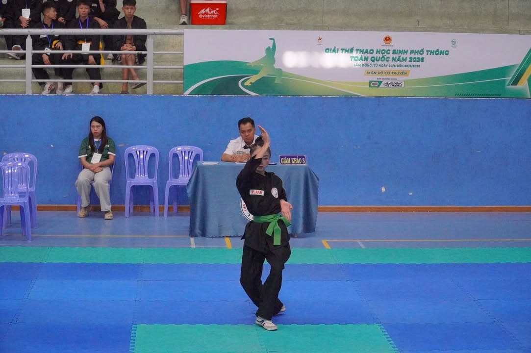 HÌNH ẢNH NGÀY THI ĐẤU VÒNG LOẠI GIẢI THỂ THAO HỌC SINH PHỔ THÔNG TOÀN QUỐC NĂM 2026 (1) — hình 62