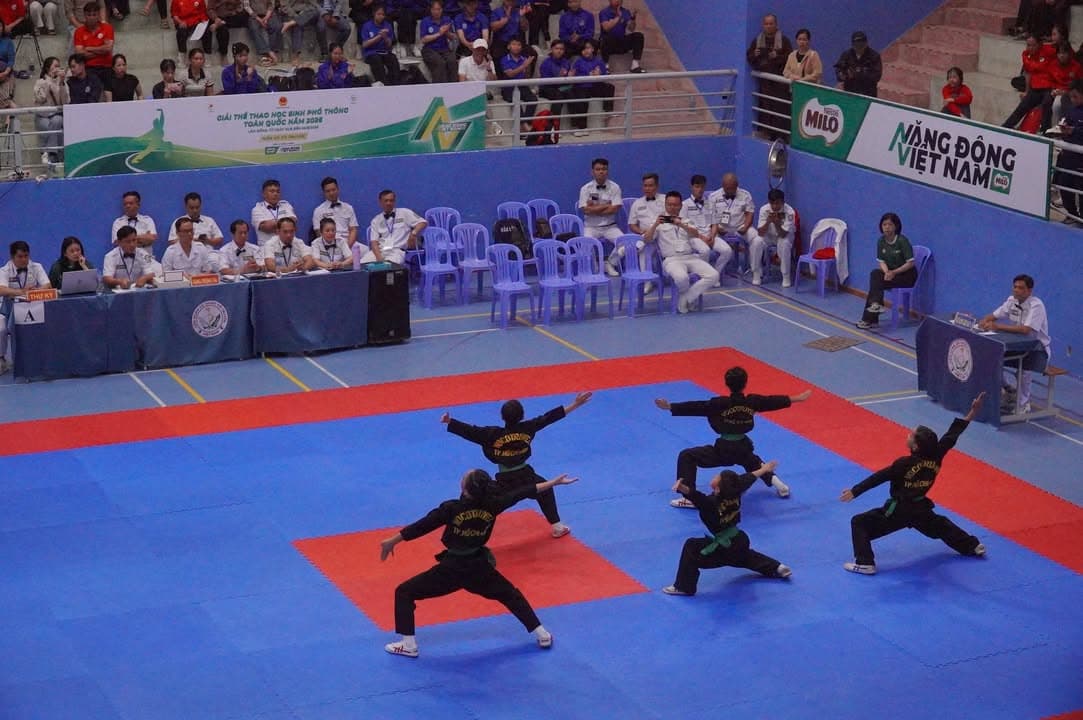 HÌNH ẢNH NGÀY THI ĐẤU VÒNG LOẠI GIẢI THỂ THAO HỌC SINH PHỔ THÔNG TOÀN QUỐC NĂM 2026 (1) — hình 83