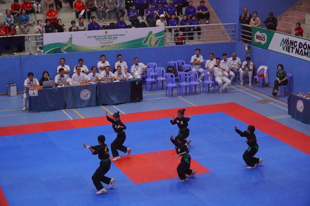HÌNH ẢNH NGÀY THI ĐẤU VÒNG LOẠI GIẢI THỂ THAO HỌC SINH PHỔ THÔNG TOÀN QUỐC NĂM 2026 (1) — hình 86