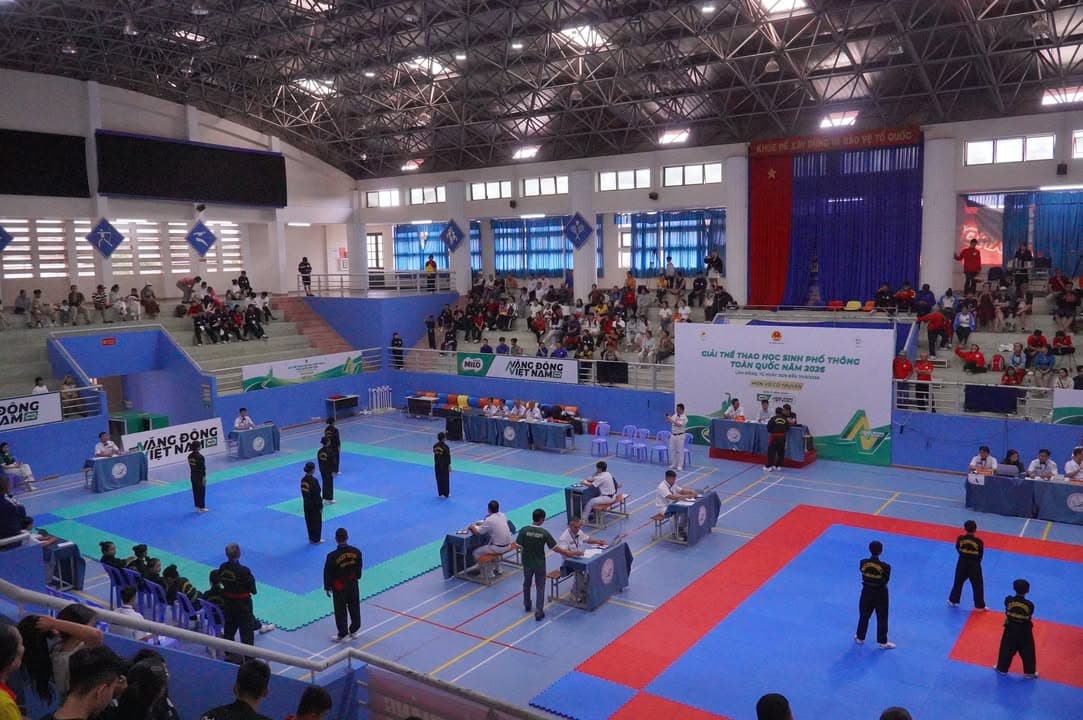 HÌNH ẢNH NGÀY THI ĐẤU VÒNG LOẠI GIẢI THỂ THAO HỌC SINH PHỔ THÔNG TOÀN QUỐC NĂM 2026 (1) — hình 87