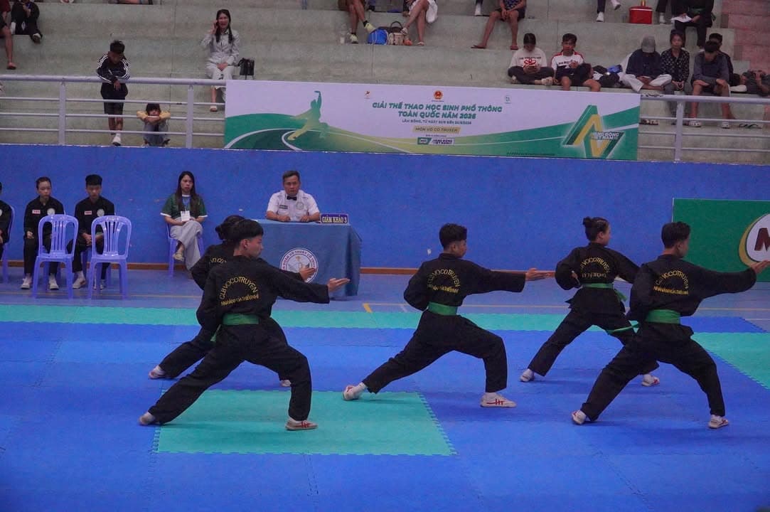 HÌNH ẢNH NGÀY THI ĐẤU VÒNG LOẠI GIẢI THỂ THAO HỌC SINH PHỔ THÔNG TOÀN QUỐC NĂM 2026 (1) — hình 97