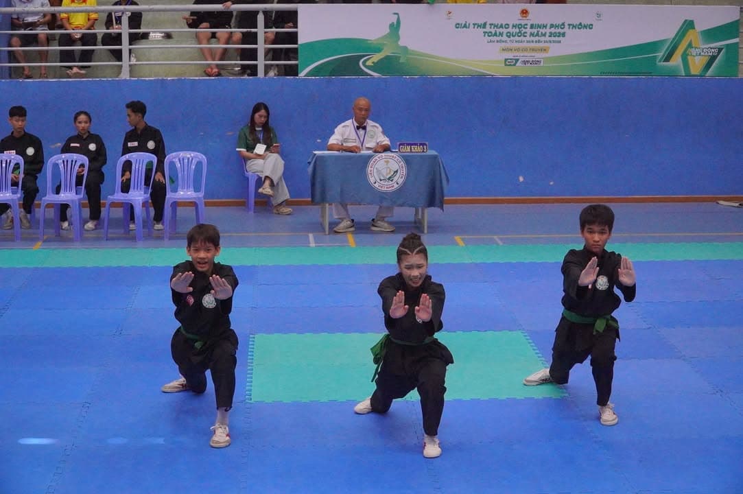 HÌNH ẢNH NGÀY THI ĐẤU VÒNG LOẠI GIẢI THỂ THAO HỌC SINH PHỔ THÔNG TOÀN QUỐC NĂM 2026 (2) — hình 5