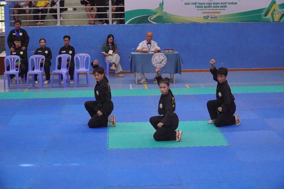 HÌNH ẢNH NGÀY THI ĐẤU VÒNG LOẠI GIẢI THỂ THAO HỌC SINH PHỔ THÔNG TOÀN QUỐC NĂM 2026 (2) — hình 8