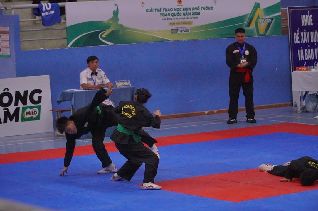 HÌNH ẢNH NGÀY THI ĐẤU VÒNG LOẠI GIẢI THỂ THAO HỌC SINH PHỔ THÔNG TOÀN QUỐC NĂM 2026 (2) — hình 17