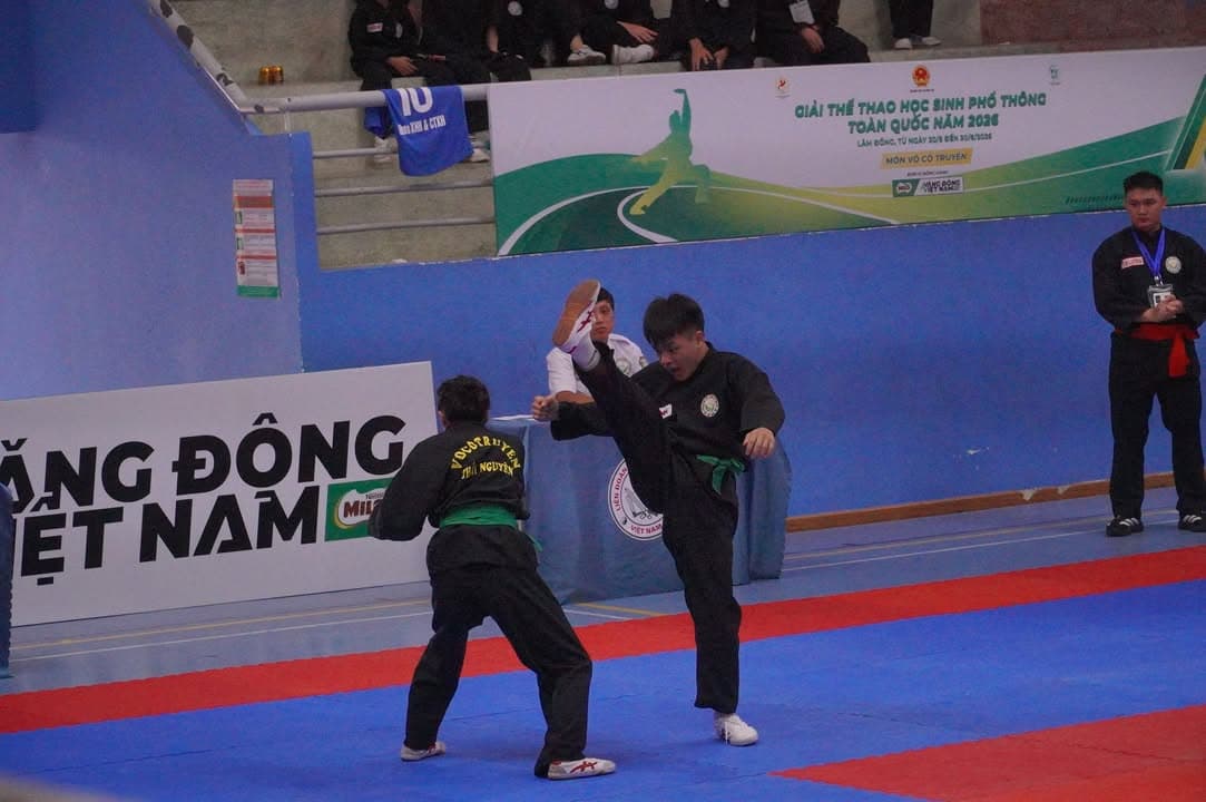 HÌNH ẢNH NGÀY THI ĐẤU VÒNG LOẠI GIẢI THỂ THAO HỌC SINH PHỔ THÔNG TOÀN QUỐC NĂM 2026 (2) — hình 18