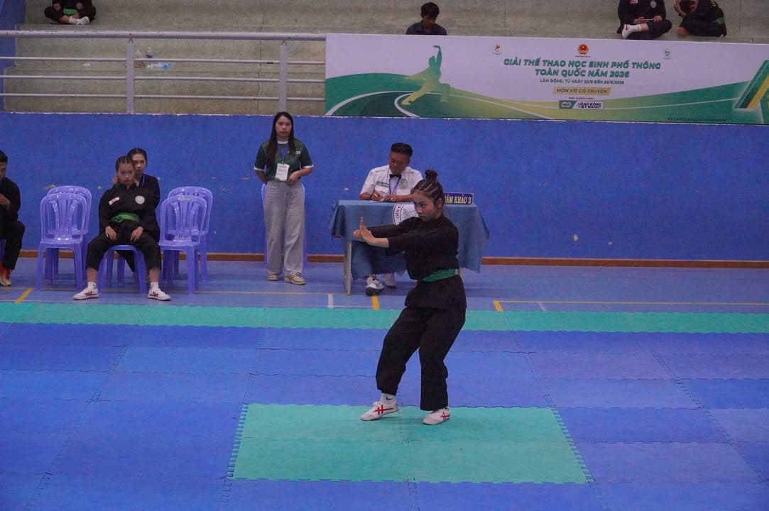 HÌNH ẢNH NGÀY THI ĐẤU VÒNG LOẠI GIẢI THỂ THAO HỌC SINH PHỔ THÔNG TOÀN QUỐC NĂM 2026 (2) — hình 29