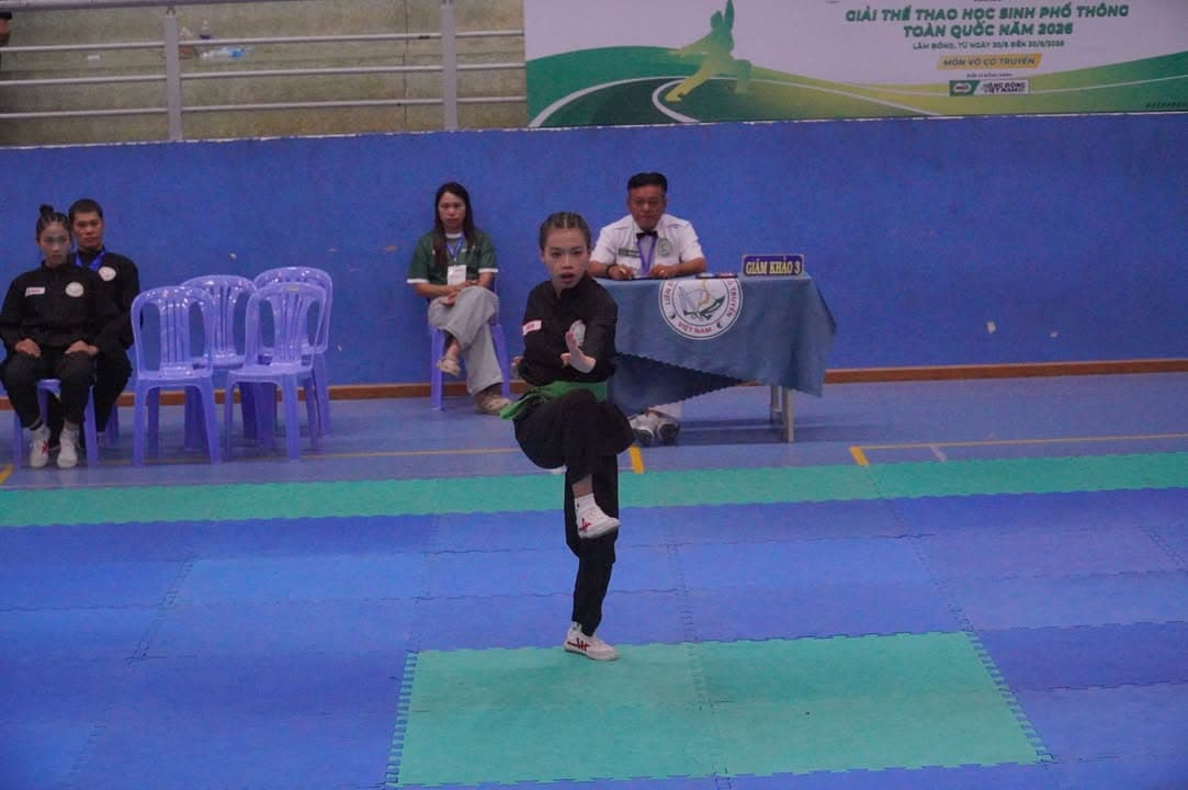 HÌNH ẢNH NGÀY THI ĐẤU VÒNG LOẠI GIẢI THỂ THAO HỌC SINH PHỔ THÔNG TOÀN QUỐC NĂM 2026 (2) — hình 33