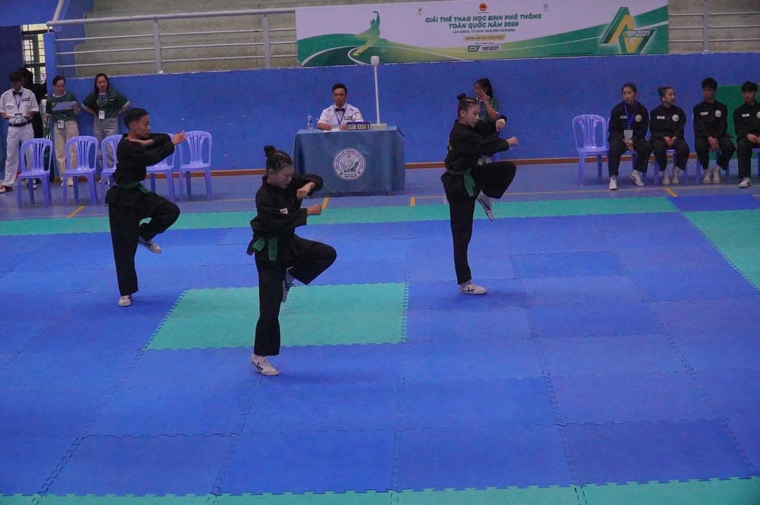 HÌNH ẢNH NGÀY THI ĐẤU VÒNG LOẠI GIẢI THỂ THAO HỌC SINH PHỔ THÔNG TOÀN QUỐC NĂM 2026 (2) — hình 63