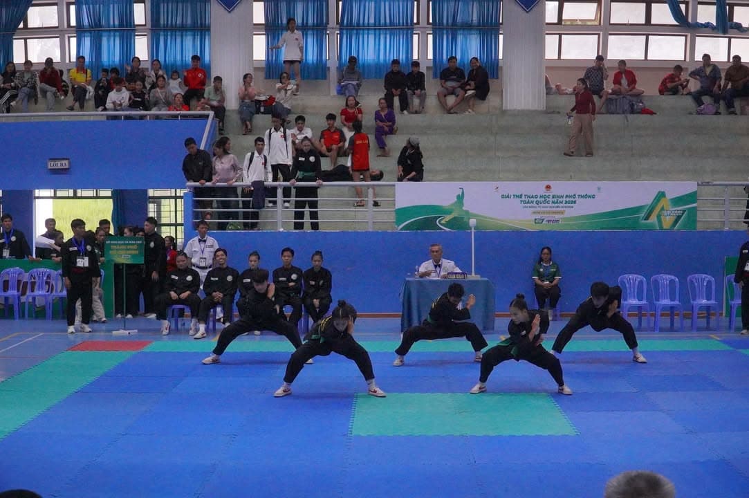 HÌNH ẢNH NGÀY THI ĐẤU VÒNG LOẠI GIẢI THỂ THAO HỌC SINH PHỔ THÔNG TOÀN QUỐC NĂM 2026 (2) — hình 91