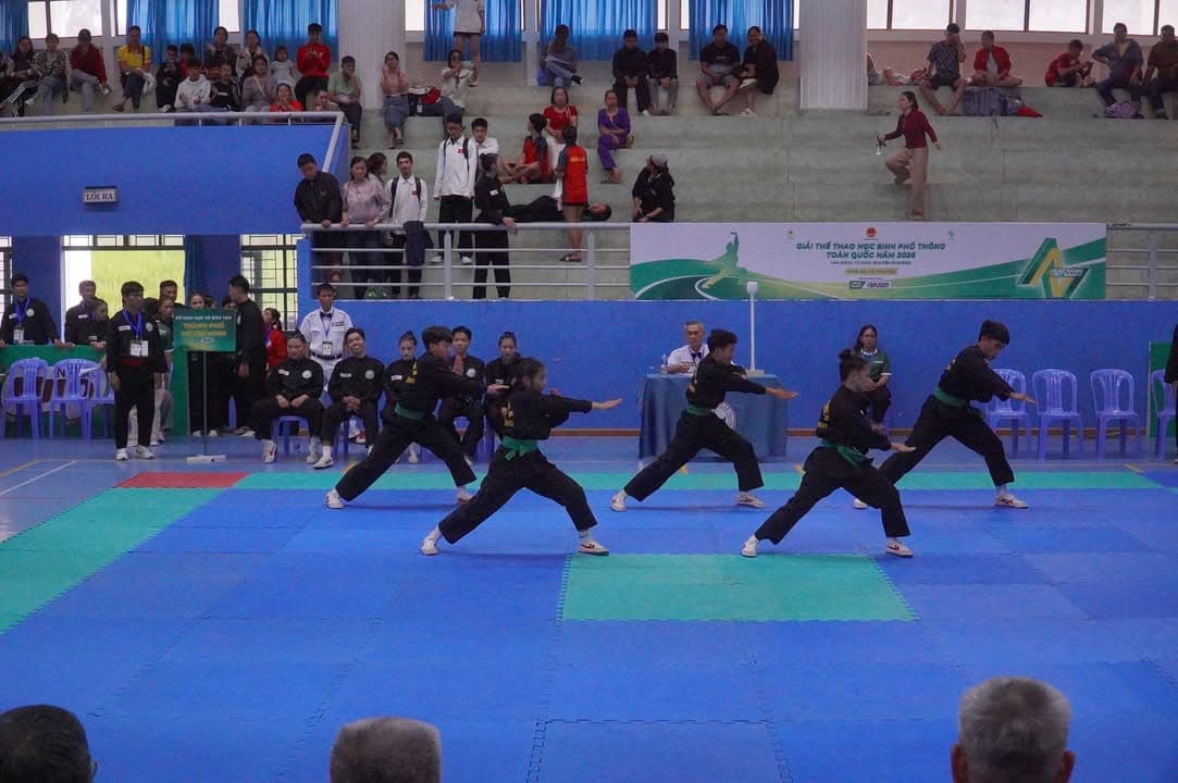 HÌNH ẢNH NGÀY THI ĐẤU VÒNG LOẠI GIẢI THỂ THAO HỌC SINH PHỔ THÔNG TOÀN QUỐC NĂM 2026 (2) — hình 92
