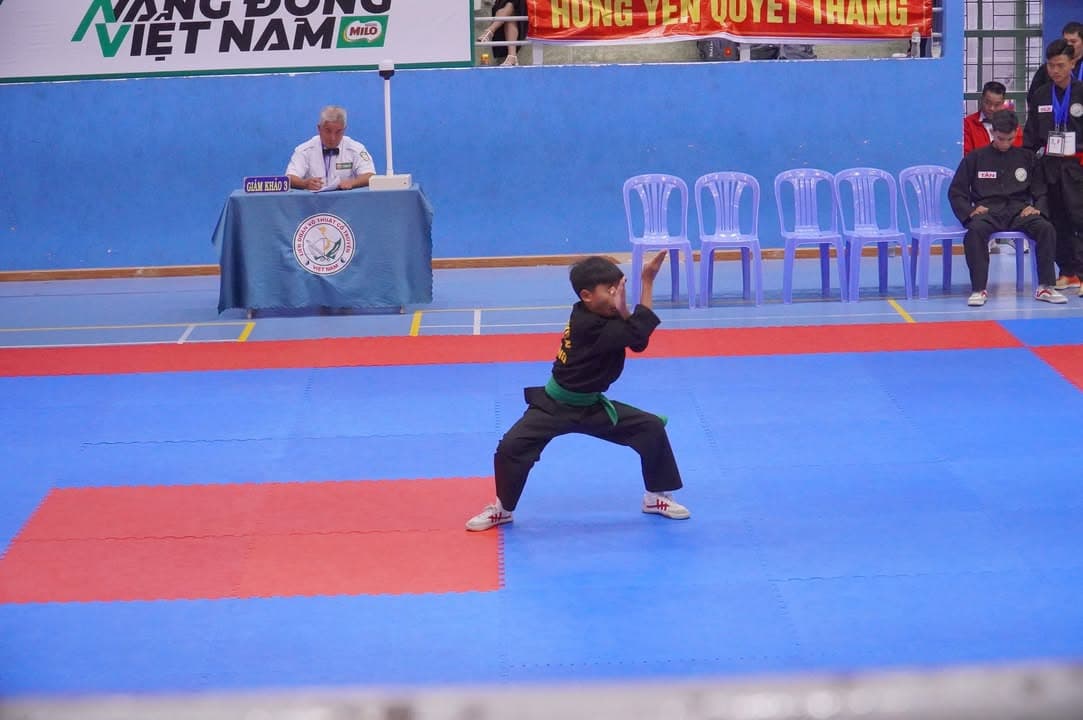 HÌNH ẢNH VÒNG CHUNG KẾT NỘI DUNG QUYỀN THUẬT - GIẢI THỂ THAO HỌC SINH PHỔ THÔNG TOÀN QU… — hình 55