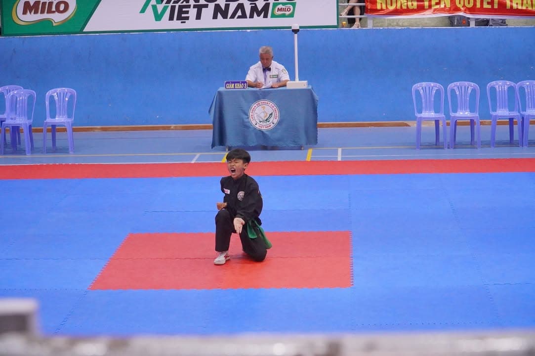 HÌNH ẢNH VÒNG CHUNG KẾT NỘI DUNG QUYỀN THUẬT - GIẢI THỂ THAO HỌC SINH PHỔ THÔNG TOÀN QU… — hình 56