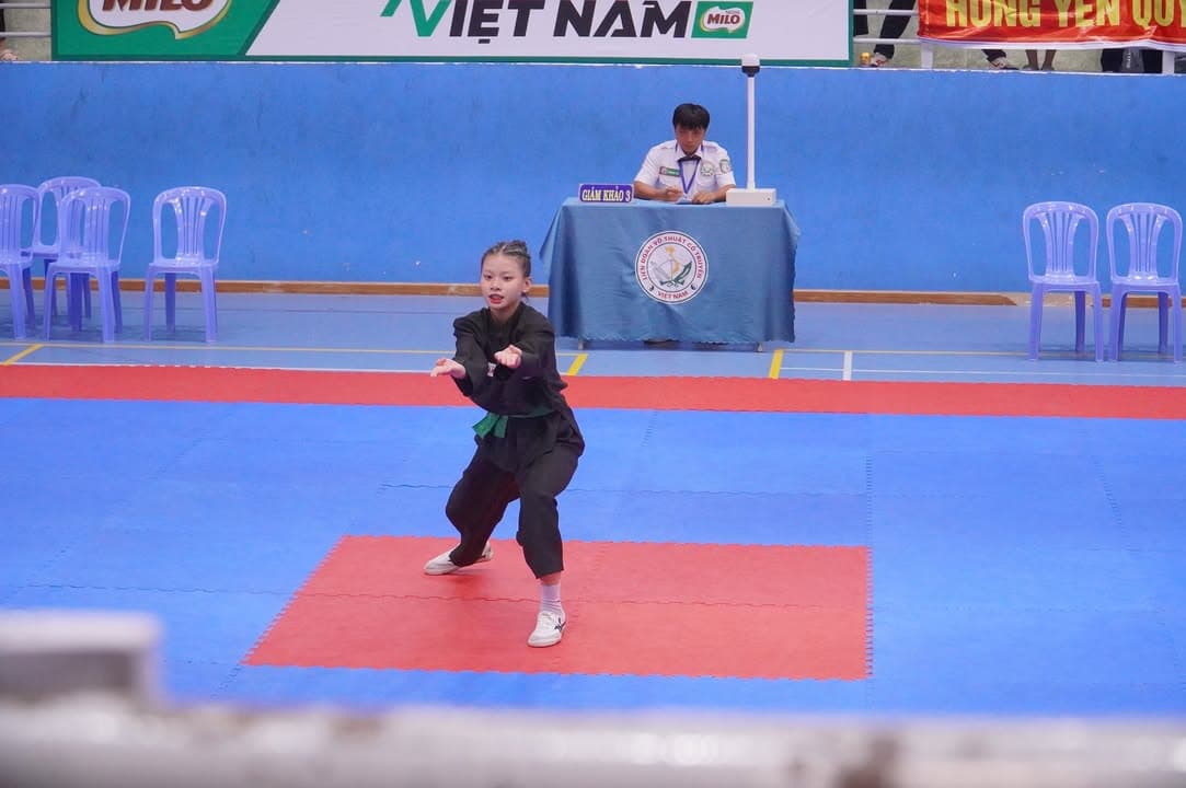 HÌNH ẢNH VÒNG CHUNG KẾT NỘI DUNG QUYỀN THUẬT - GIẢI THỂ THAO HỌC SINH PHỔ THÔNG TOÀN QU… — hình 62
