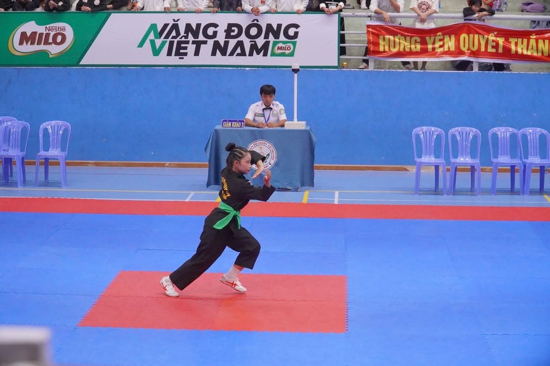 HÌNH ẢNH VÒNG CHUNG KẾT NỘI DUNG QUYỀN THUẬT - GIẢI THỂ THAO HỌC SINH PHỔ THÔNG TOÀN QU… — hình 71