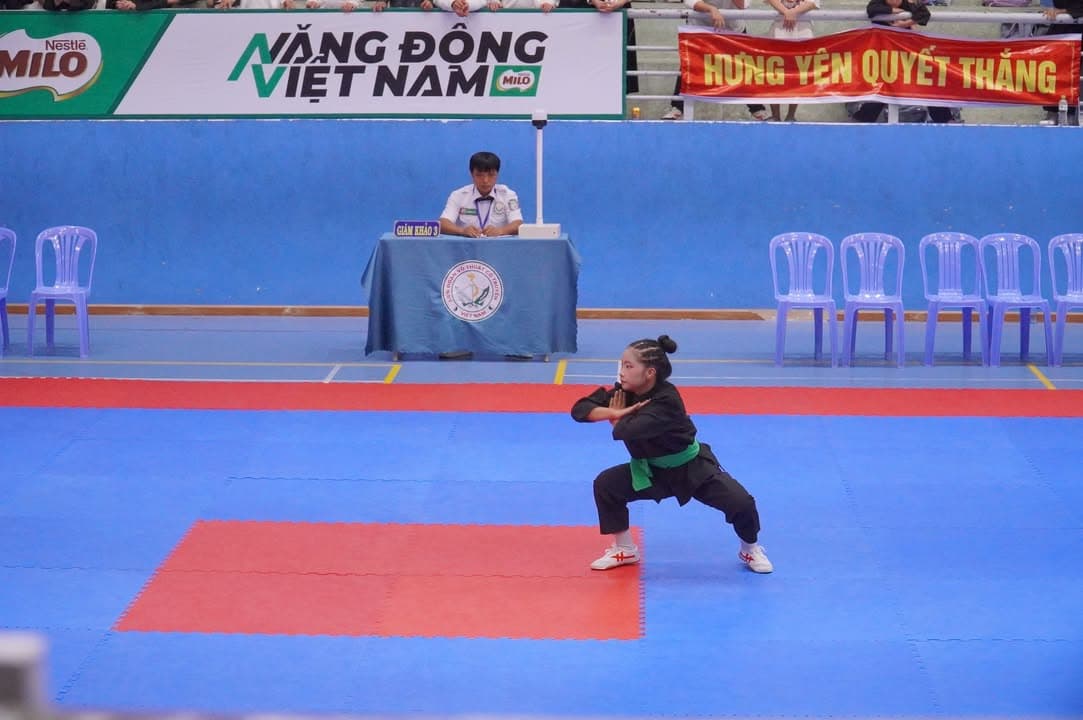 HÌNH ẢNH VÒNG CHUNG KẾT NỘI DUNG QUYỀN THUẬT - GIẢI THỂ THAO HỌC SINH PHỔ THÔNG TOÀN QU… — hình 72