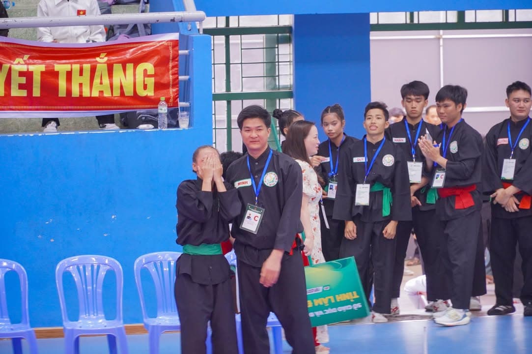HÌNH ẢNH VÒNG CHUNG KẾT NỘI DUNG QUYỀN THUẬT - GIẢI THỂ THAO HỌC SINH PHỔ THÔNG TOÀN QU… — hình 3