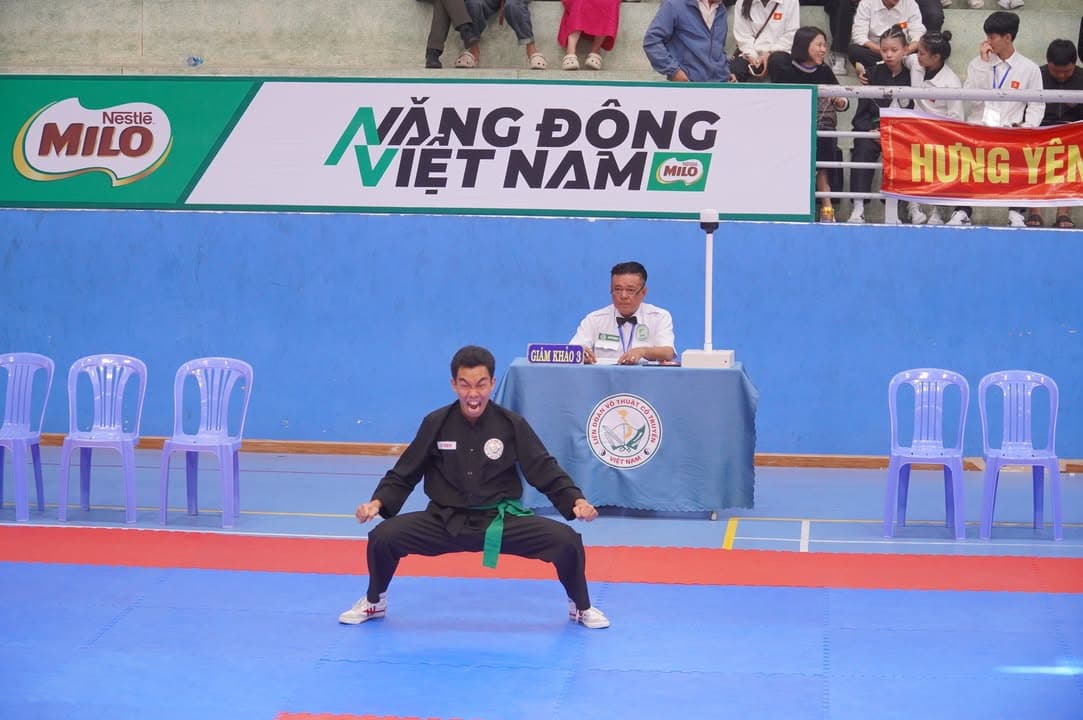 HÌNH ẢNH VÒNG CHUNG KẾT NỘI DUNG QUYỀN THUẬT - GIẢI THỂ THAO HỌC SINH PHỔ THÔNG TOÀN QU… — hình 5