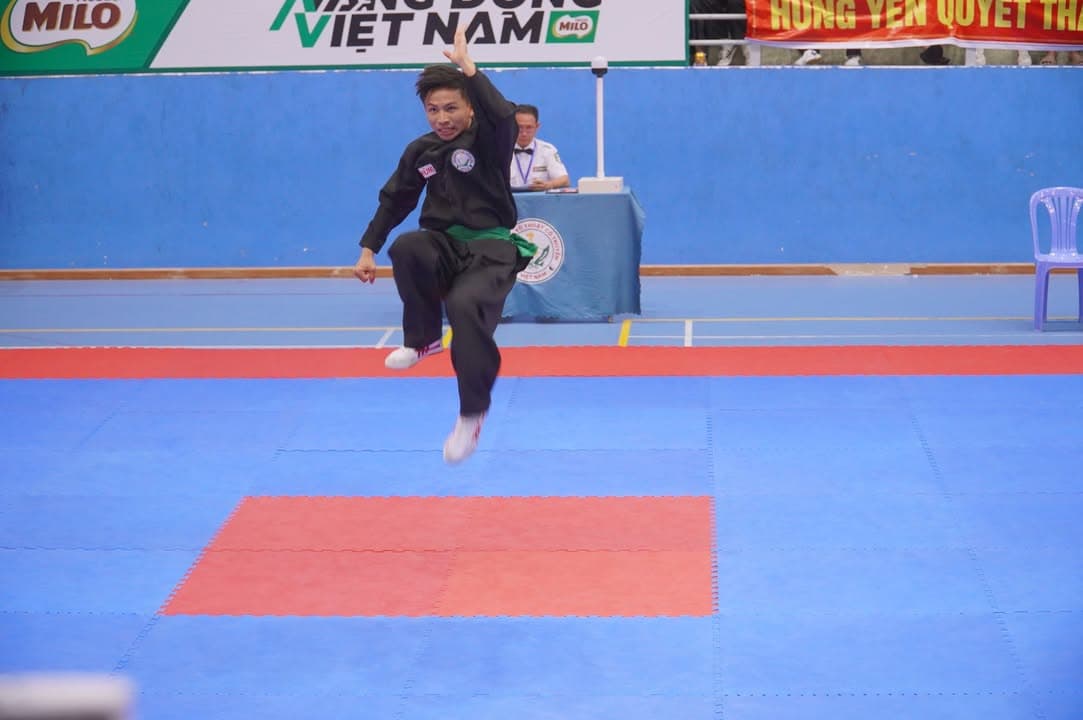 HÌNH ẢNH VÒNG CHUNG KẾT NỘI DUNG QUYỀN THUẬT - GIẢI THỂ THAO HỌC SINH PHỔ THÔNG TOÀN QU… — hình 3