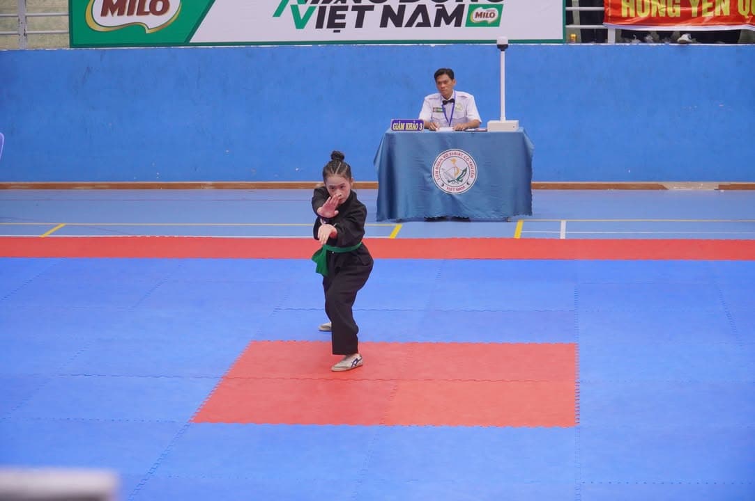 HÌNH ẢNH VÒNG CHUNG KẾT NỘI DUNG QUYỀN THUẬT - GIẢI THỂ THAO HỌC SINH PHỔ THÔNG TOÀN QU… — hình 18