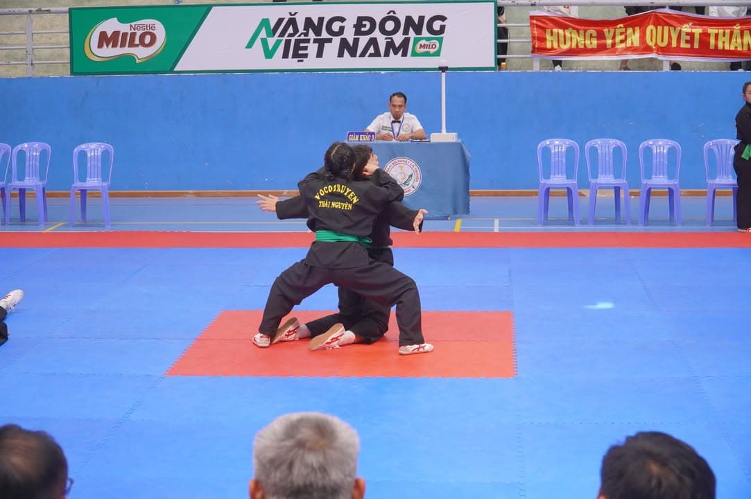 HÌNH ẢNH VÒNG CHUNG KẾT NỘI DUNG QUYỀN THUẬT - GIẢI THỂ THAO HỌC SINH PHỔ THÔNG TOÀN QU… — hình 51