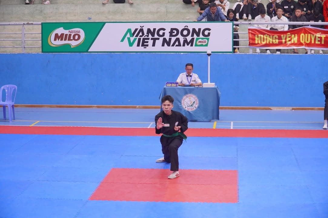 HÌNH ẢNH VÒNG CHUNG KẾT NỘI DUNG QUYỀN THUẬT - GIẢI THỂ THAO HỌC SINH PHỔ THÔNG TOÀN QU… — hình 53