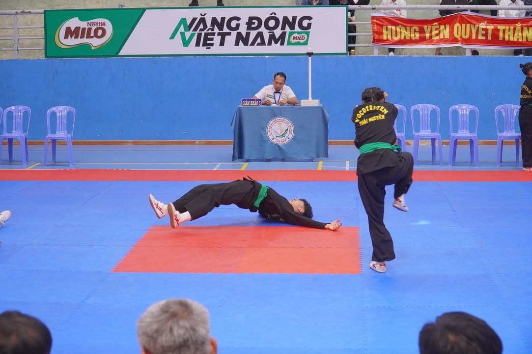 HÌNH ẢNH VÒNG CHUNG KẾT NỘI DUNG QUYỀN THUẬT - GIẢI THỂ THAO HỌC SINH PHỔ THÔNG TOÀN QU… — hình 80