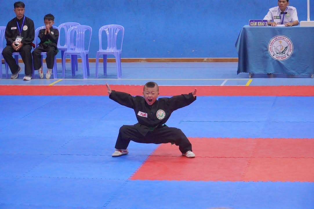 HÌNH ẢNH VÒNG CHUNG KẾT NỘI DUNG QUYỀN THUẬT - GIẢI THỂ THAO HỌC SINH PHỔ THÔNG TOÀN QU… — hình 91