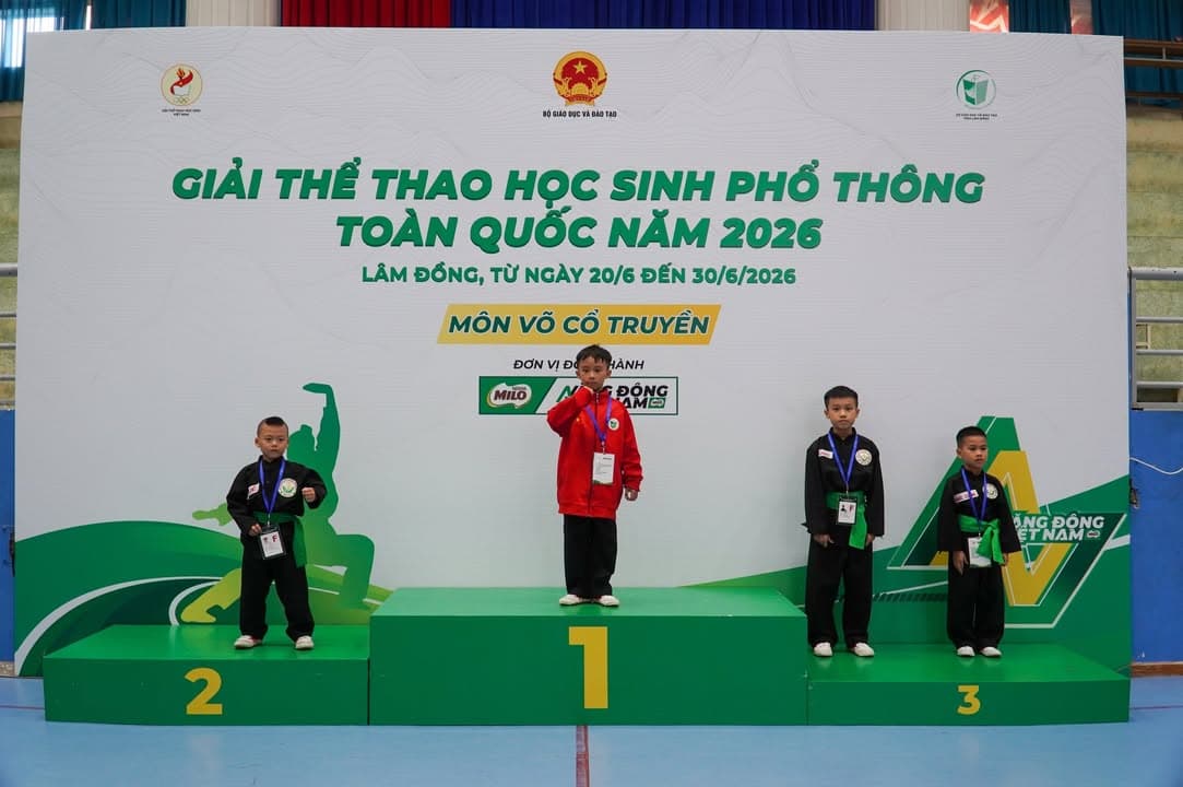 LỄ TRAO GIẢI GIẢI THỂ THAO HỌC SINH PHỔ THÔNG TOÀN QUỐC NĂM 2026 — hình 11
