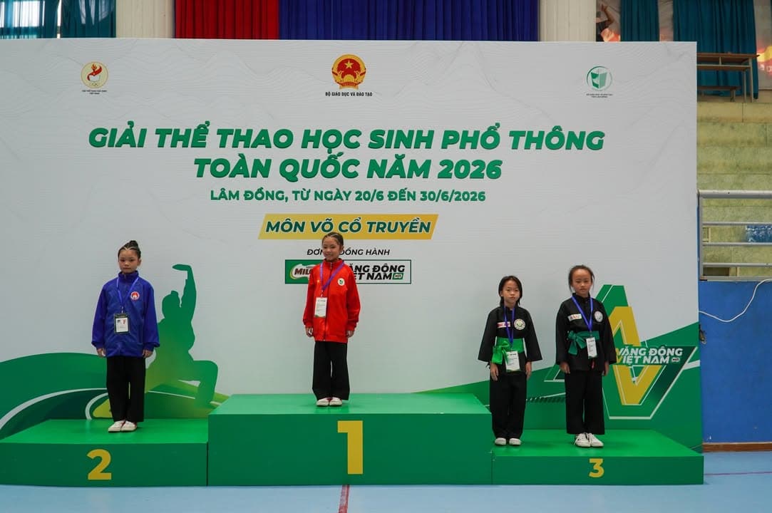 LỄ TRAO GIẢI GIẢI THỂ THAO HỌC SINH PHỔ THÔNG TOÀN QUỐC NĂM 2026 — hình 13