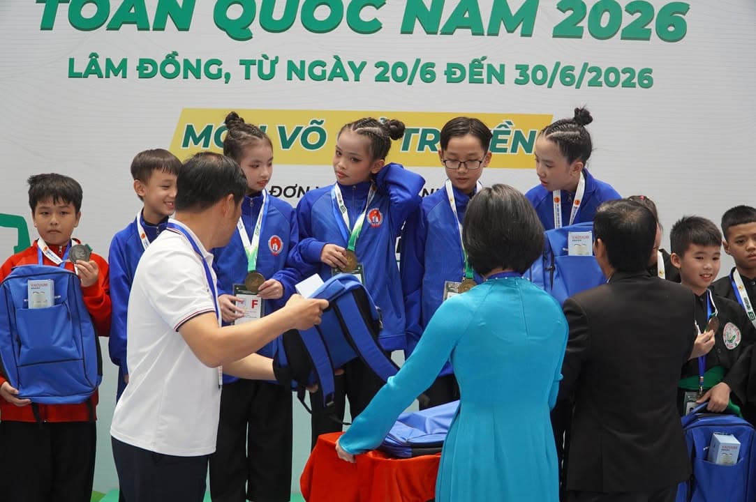 LỄ TRAO GIẢI GIẢI THỂ THAO HỌC SINH PHỔ THÔNG TOÀN QUỐC NĂM 2026 — hình 17